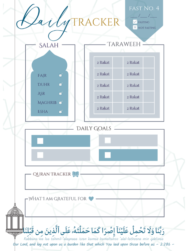 Ramadan Journal by Teens Inspired
