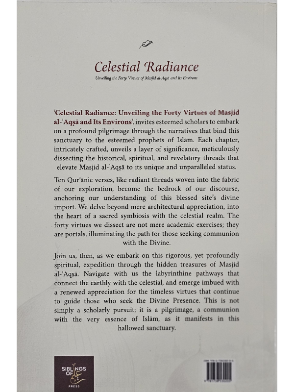 Celestial Radiance-  Virtues of Masjid al-Aqṣā